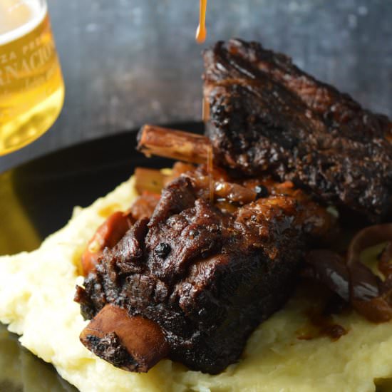 Braised Short Beef Ribs - Recipe photo by Mummys FastandEasy