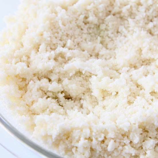 How To Make Cauliflower Rice - Recipe photo by Bowls Are The New Plates