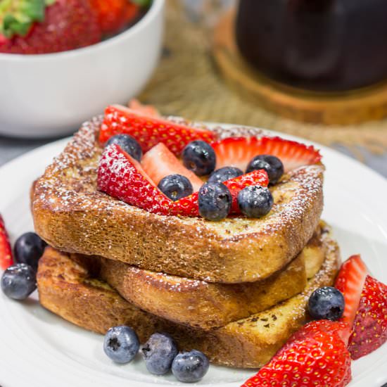 Classic French Toast - Recipe photo by spicedblog