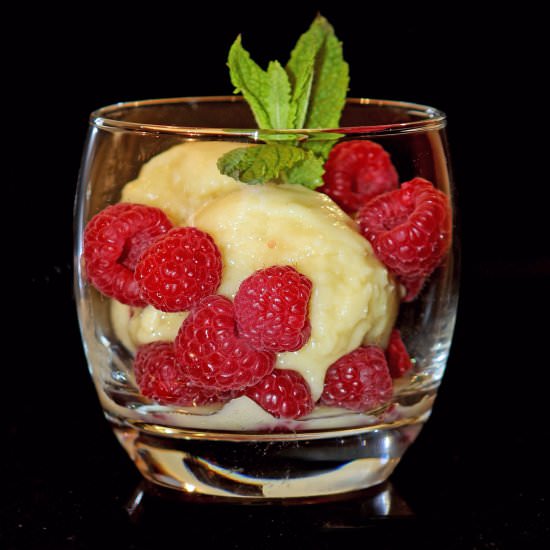 Pineapple Sorbet with Baobab - Recipe photo by glutenfreealchemist