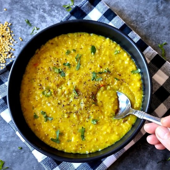 Dalai Khichdi [Savory Porridge] - Recipe photo by livingsmartandhealthy