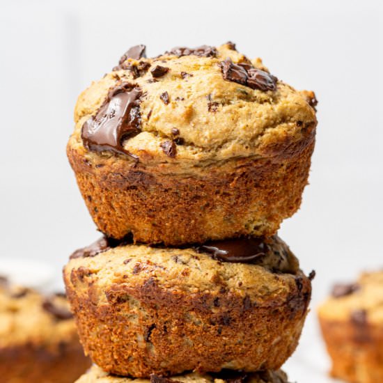 Banana Protein Muffins - Recipe photo by cookiedoughdiaries