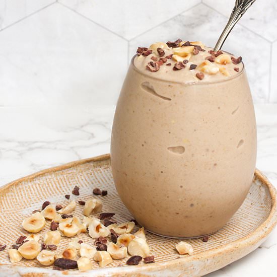 Espresso Hazelnut Nice Cream - Recipe photo by dailydish