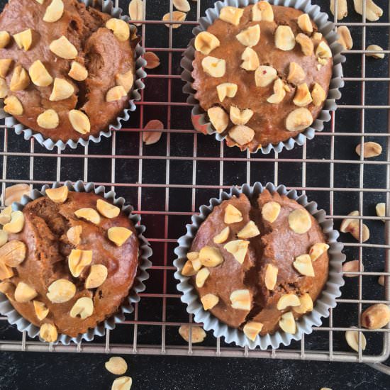 Chocolate Peanut Butter Muffins - Recipe photo by summeryule.com
