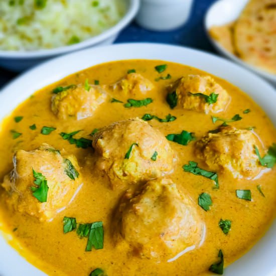 Creamy Chicken Kofta Curry - Recipe photo by Sheeba@gohealthy