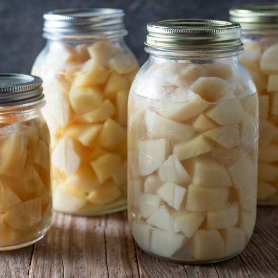 Canning potatoes - Recipe photo by BinkysCulinaryCarnival