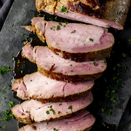 Sous Vide Pork Loin - Recipe photo by Went Here 8 This