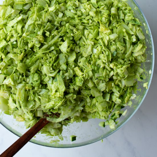 Budget Green Goddess Salad - Recipe photo by beatthebudget