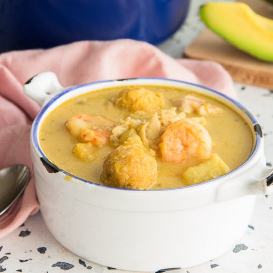 Caldo Santo (Coconut Seafood Soup) - Recipe photo by senseandedibility