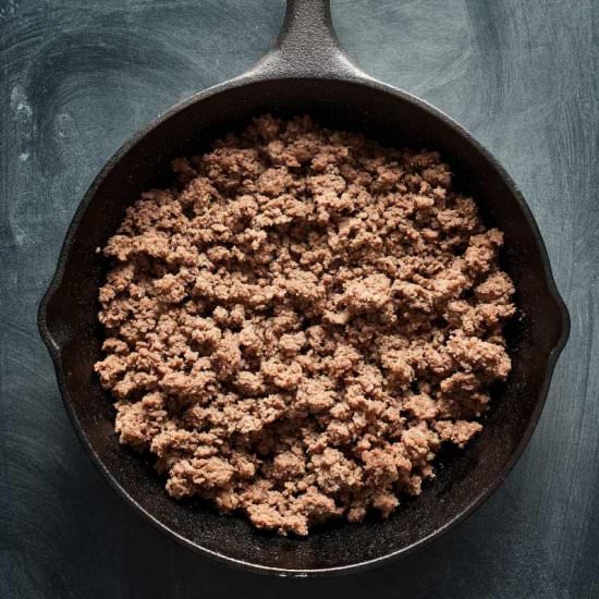 How to Brown and Cook Ground Beef - Recipe photo by wholefully