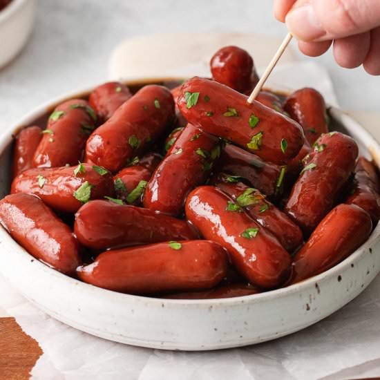 Crockpot Little Smokies - Recipe photo by ToSimplyInspire