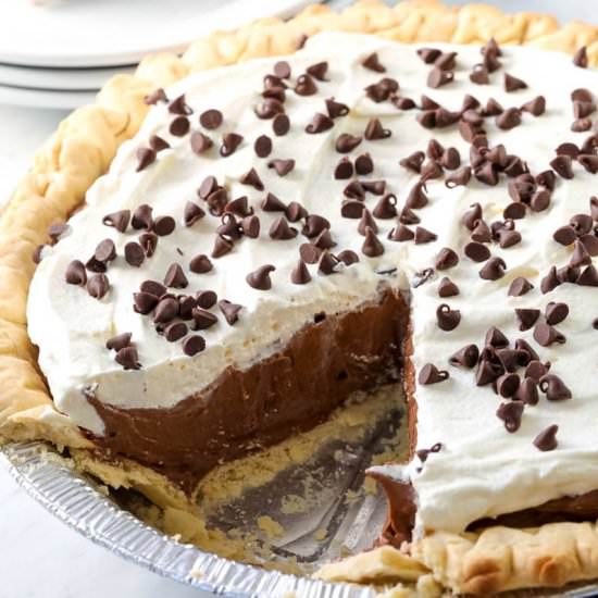 Chocolate Cream Pie - Recipe photo by AllThingsMamma