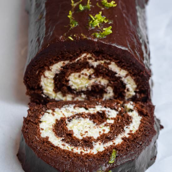 Chocolate Lime Roll - Recipe photo by missrachelphipps