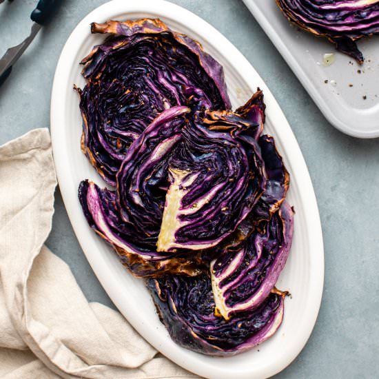 Roasted Red Cabbage - Recipe photo by from my bowl