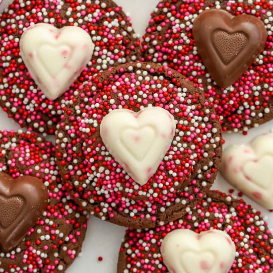 Valentine Cookies - Recipe photo by Celebrating Sweets