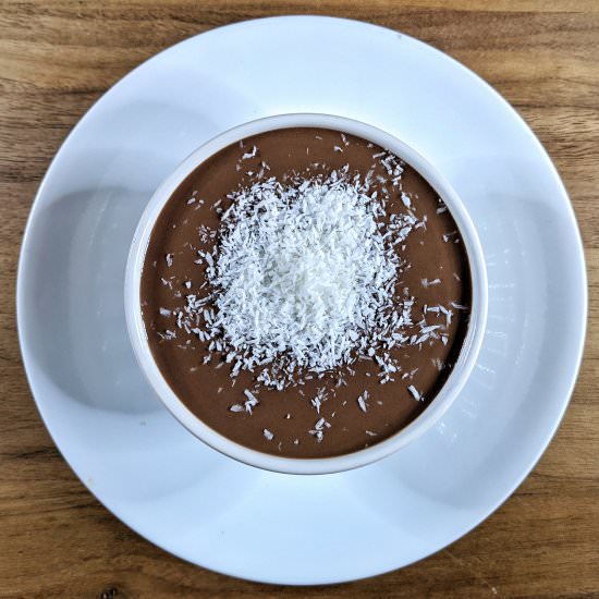 Silky Vegan Chocolate Pudding - Recipe photo by The Buslife Kitchen
