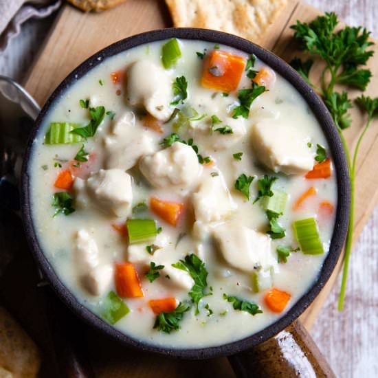 Gluten-Free Cream of Chicken Soup - Recipe photo by MamaGourmand