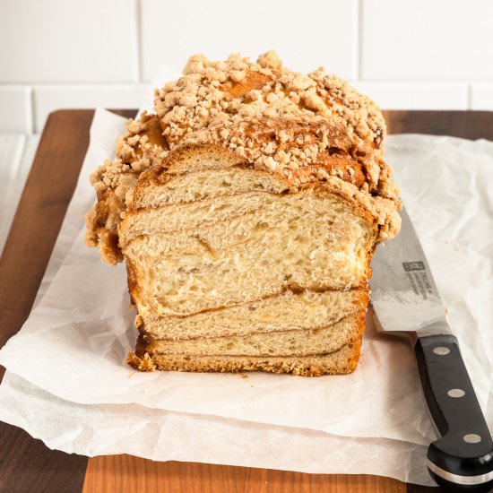 Cinnamon Crumb Babka - Recipe photo by Cinnamon Shtick