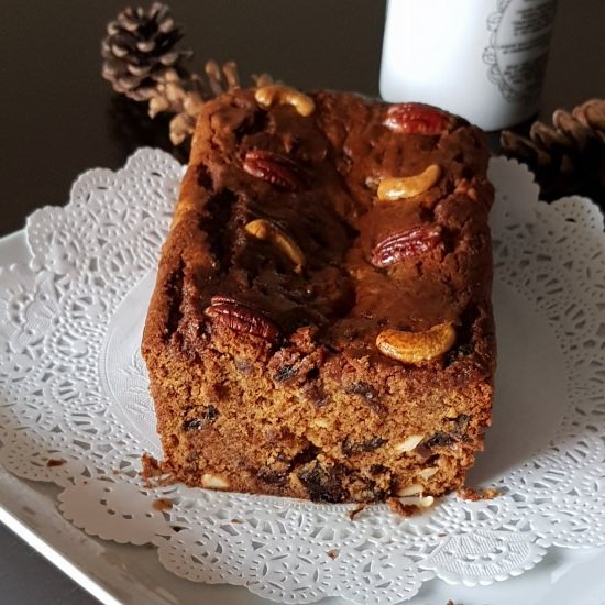 Eggless Christmas Cake - Recipe photo by Jayanthy Asokan