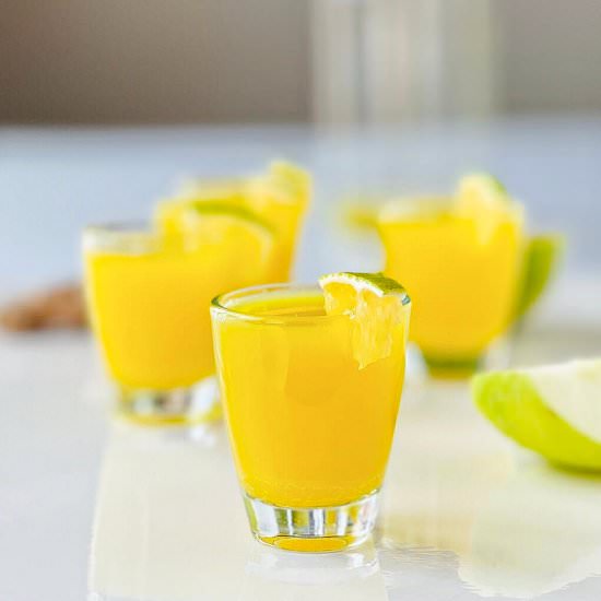 Ginger Turmeric Shots - Recipe photo by gingerandseasalt