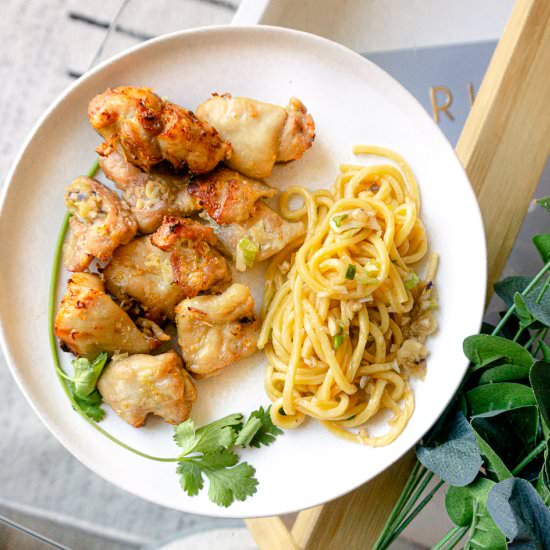 Air Fryer Lemongrass Chicken - Recipe photo by fitsianfoodlife