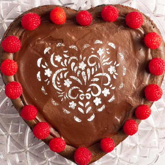 Keto Chocolate Cheesecake - Recipe photo by debsdailydish