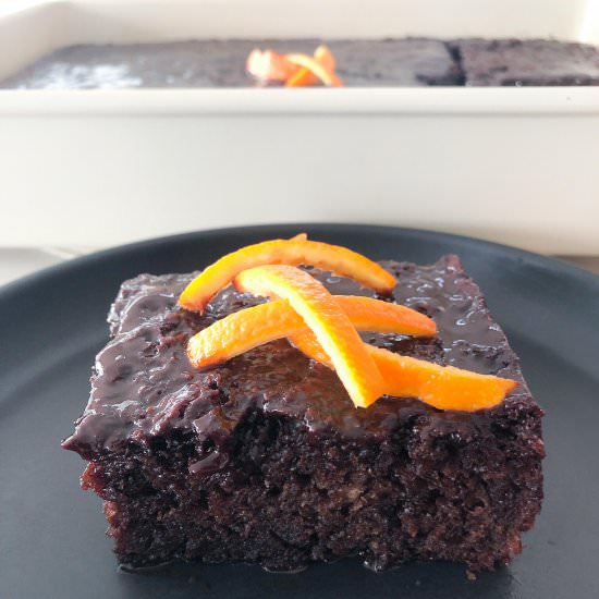 Chocolate Orange Phyllo Cake Recipe - Recipe photo by ririsgreekeats