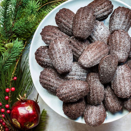 Chocolate Madeleines - Recipe photo by Chef Molly