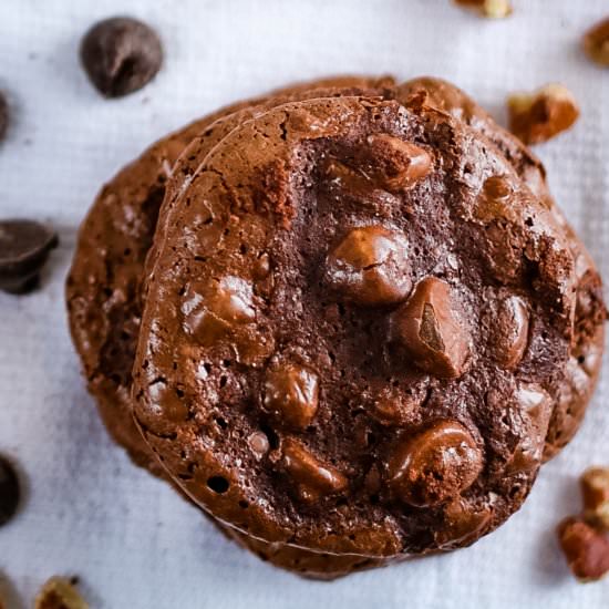 Flourless Chocolate Cookies - Recipe photo by AllWaysDelicious
