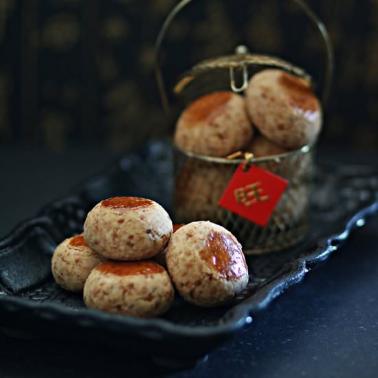 Chinese Peanut Cookies - Recipe photo by Anncoo