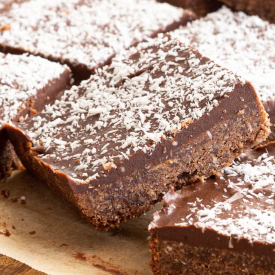 Chocolate Coconut Weetbix Slice - Recipe photo by Wandercooks