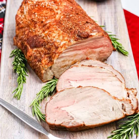 Oven-Roasted Pork Loin - Recipe photo by OnMyKidsPlate