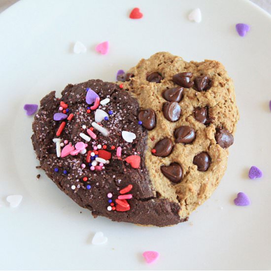 Heart Shaped Valentine Cookie - Recipe photo by jades.art.project