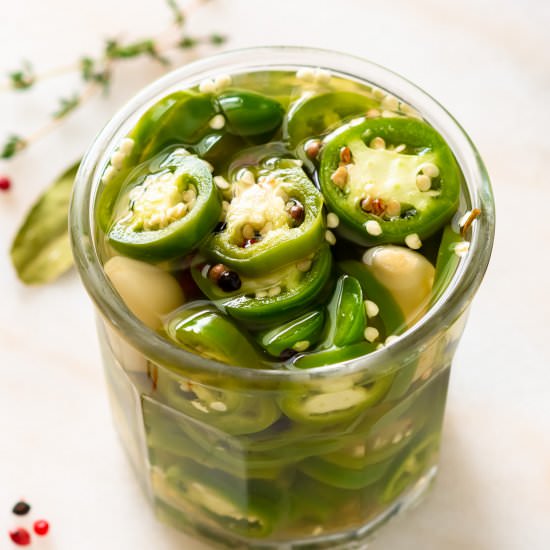 Pickled Jalapenos - Recipe photo by ChefDeHome