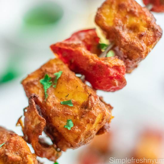 Air fryer Paneer Tikka - Recipe photo by simplefreshnyum