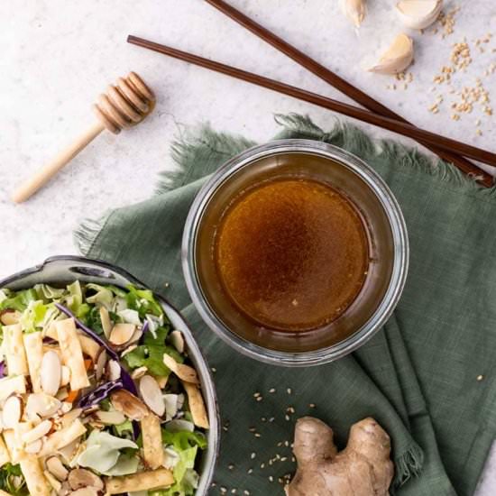 Sesame Ginger Dressing - Recipe photo by wholefully