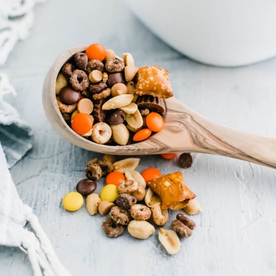 Peanut Butter Trail Mix - Recipe photo by megseverydayindulgence