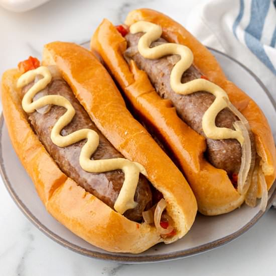 Beer Brats - Recipe photo by bellyfull