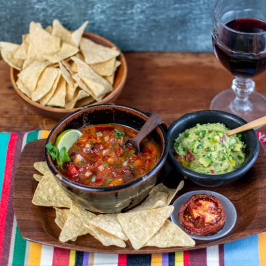 Roasted Kumato Tomato Salsa - Recipe photo by a zest for life