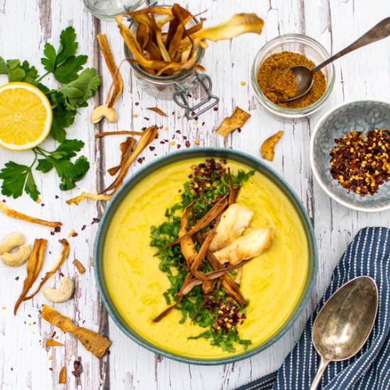 Curried Parsnip Soup - Recipe photo by theflexitarian