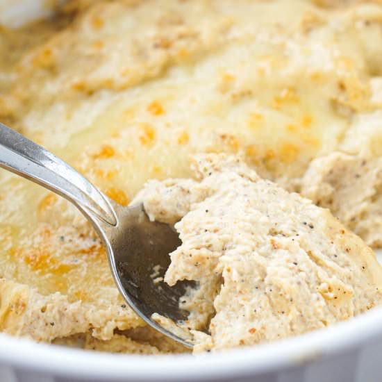 Keto Roasted Cauliflower Mash - Recipe photo by MyLifeCookbook