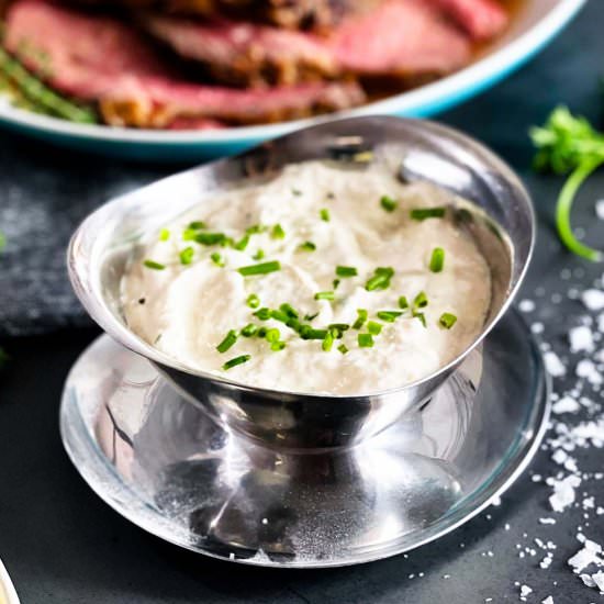 Creamy Horseradish Sauce - Recipe photo by EasySauceRecipes