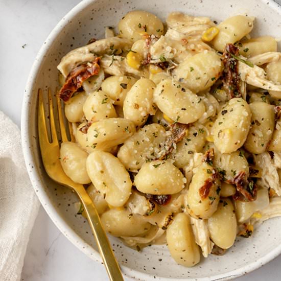 Creamy Chicken Gnocchi - Recipe photo by balancewithjess