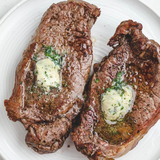 Air Fryer Steak - Recipe photo by TheBetteredBlondie
