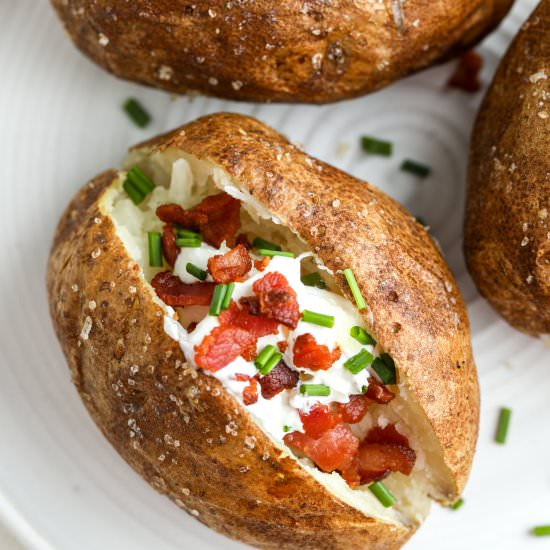 The Best Baked Potatoes - Recipe photo by TheBetteredBlondie