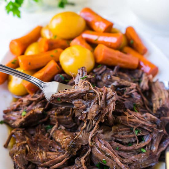 Perfect Pot Roast - Recipe photo by getonmyplate