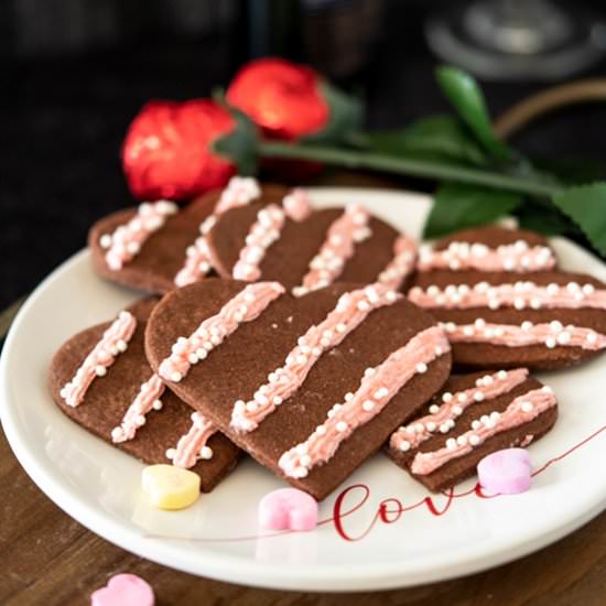 Chocolate and Strawberry Cookies - Recipe photo by Mycookiejourney