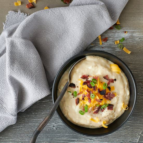 Loaded Baked Potato Soup - Recipe photo by foodiegirlchicago