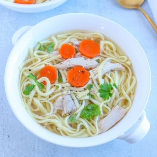 Healing Polish Chicken Noodle Soup - Recipe photo by whollytasteful