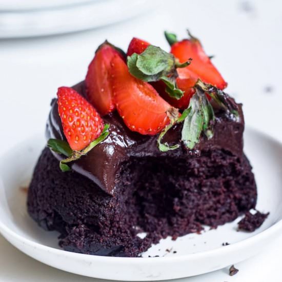Sweet Potato Chocolate Cake - Recipe photo by Annikaeats